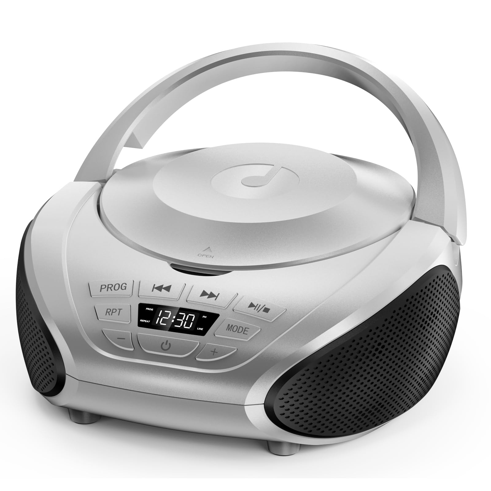 cdプレーヤー cdラジカセ FMモード CDプレイヤー ステレオスピーカー内蔵 Amazon.co.jp: Gueray CDプレーヤー Bluetooth CDラジカセ